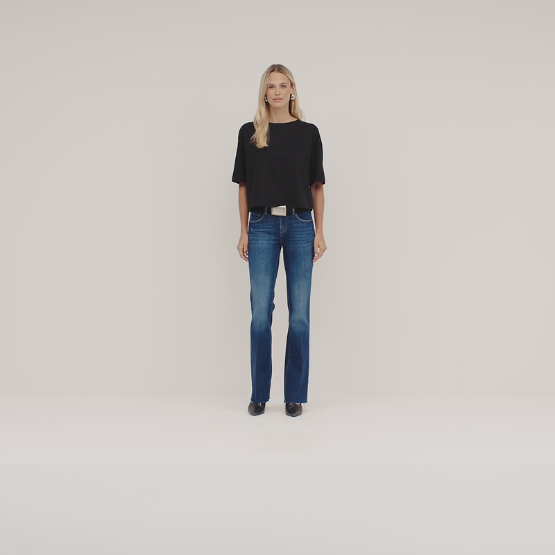 Daria Oversized Cropped Tee