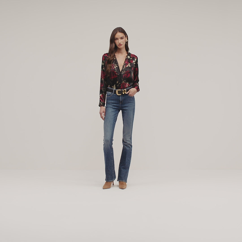 Blusa in seta Tyler