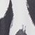 Bold black and white zebra print pattern.