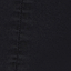 Close-up of dark denim fabric with a visible seam running vertically on the left side. The texture and stitching details of the fabric are clearly shown.