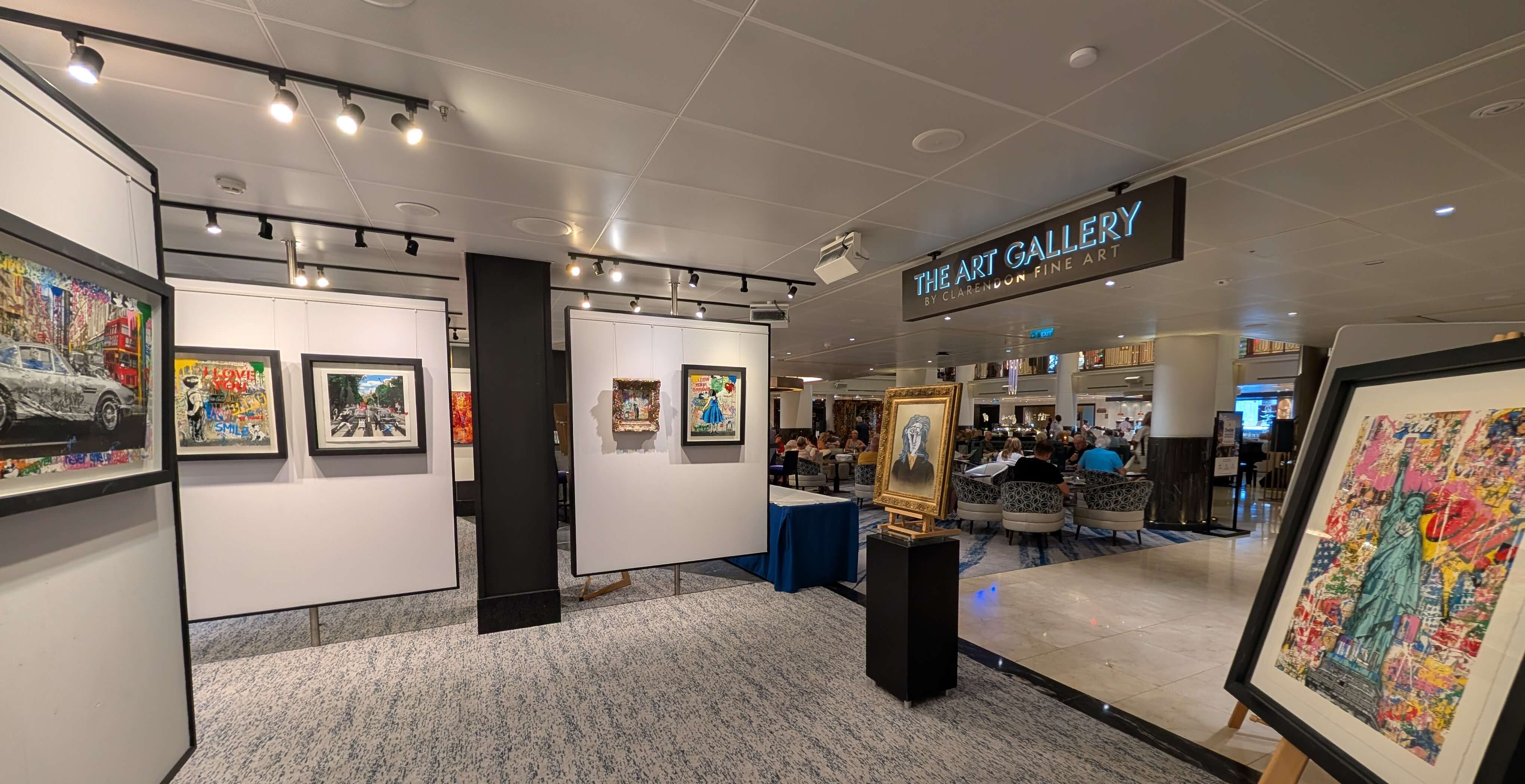 Clarendon Fine Art P&O Cruises Britannia Gallery