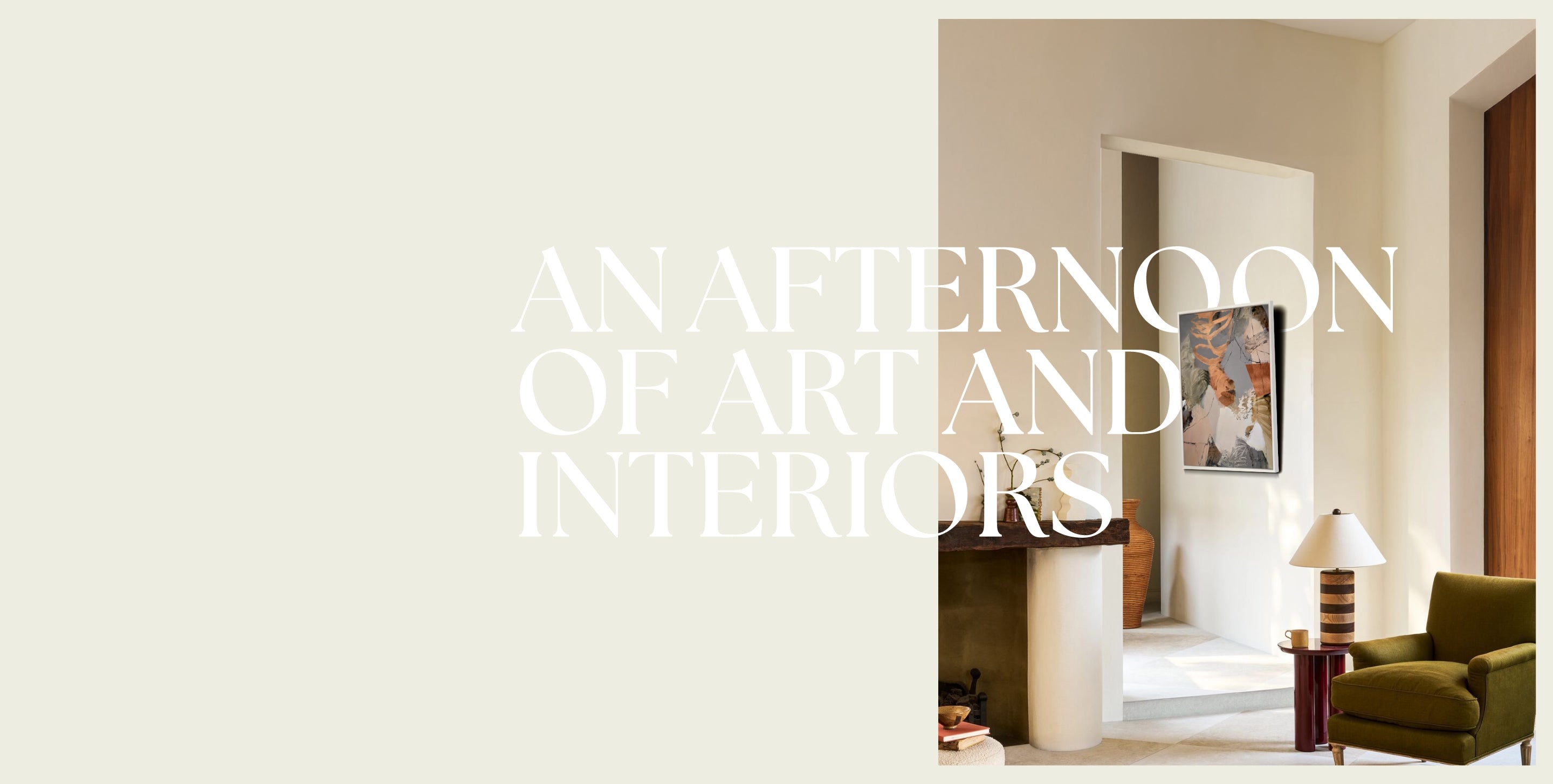 Clarendon Fine Art x Fired Earth: An afternoon of art and interiors