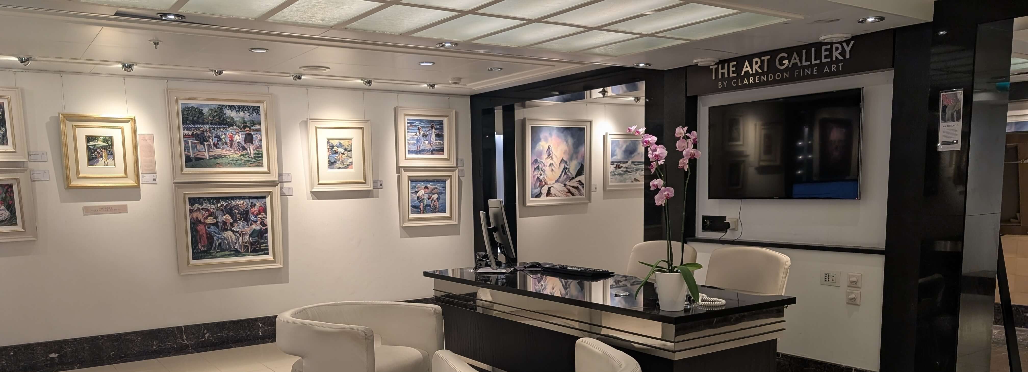 Clarendon Fine Art P&O Cruises Ventura Gallery