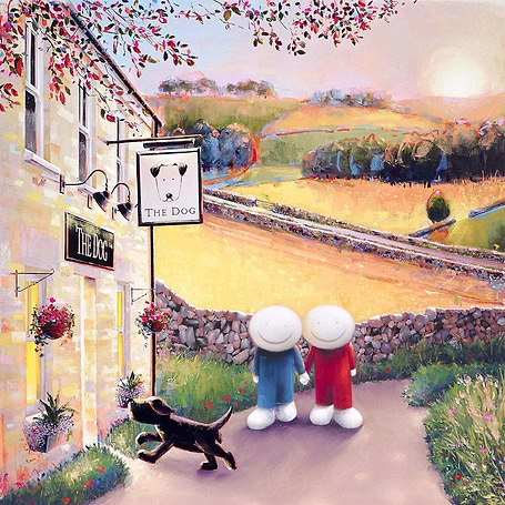Doug Hyde British Naiive Pastel Artist