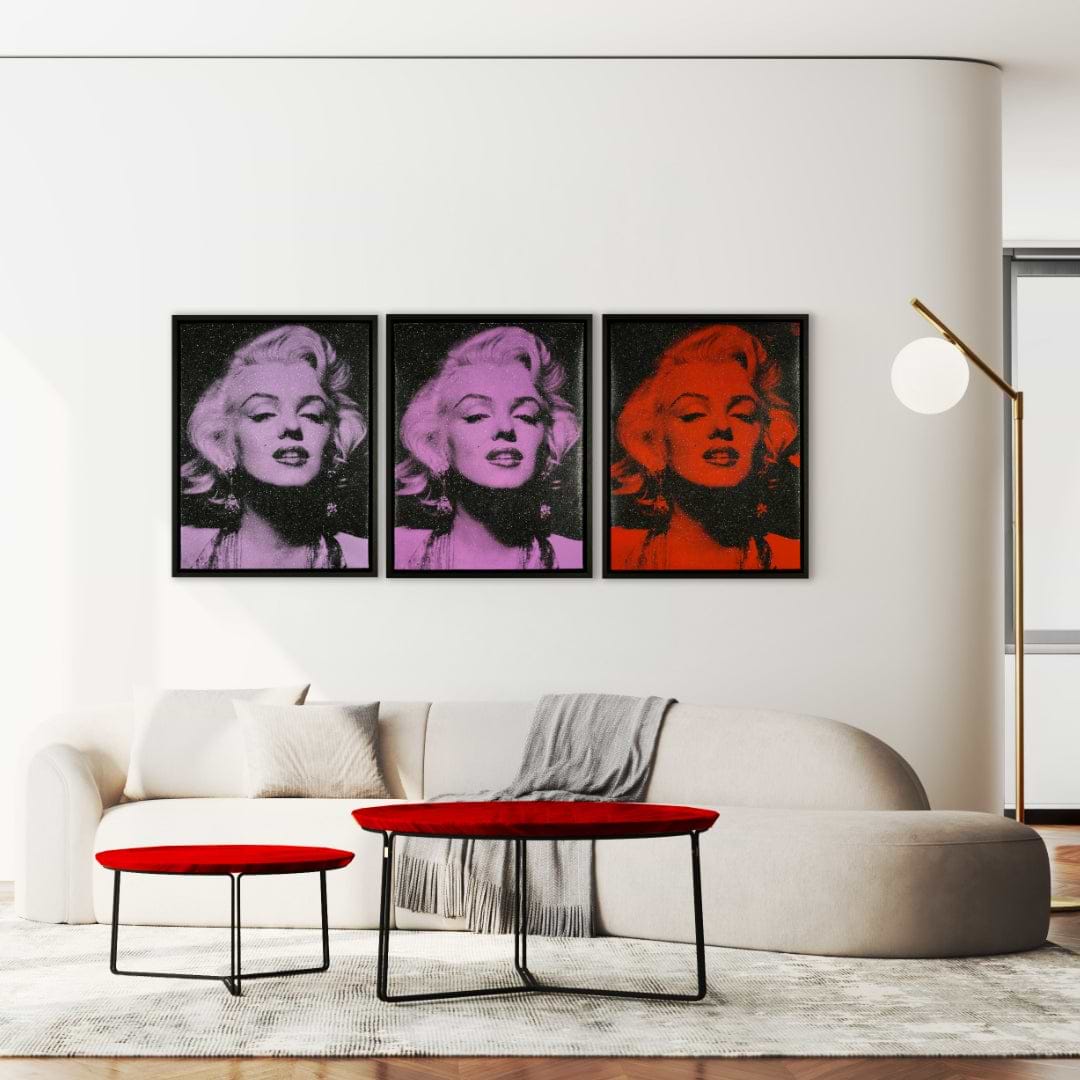 Marilyn Portrait California, 2014 Scarlet Red