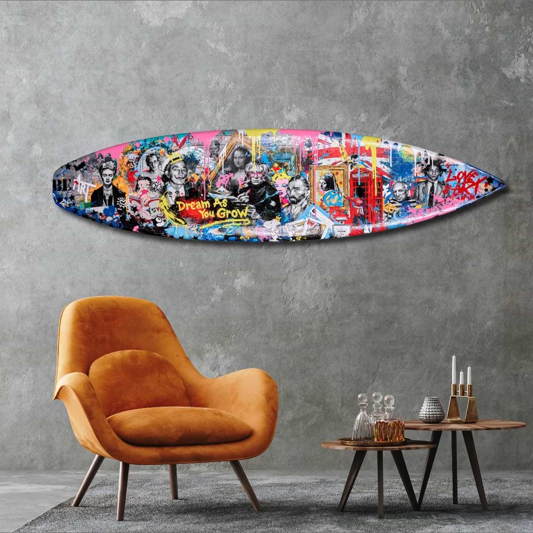 Dream As You Grow - Surfboard