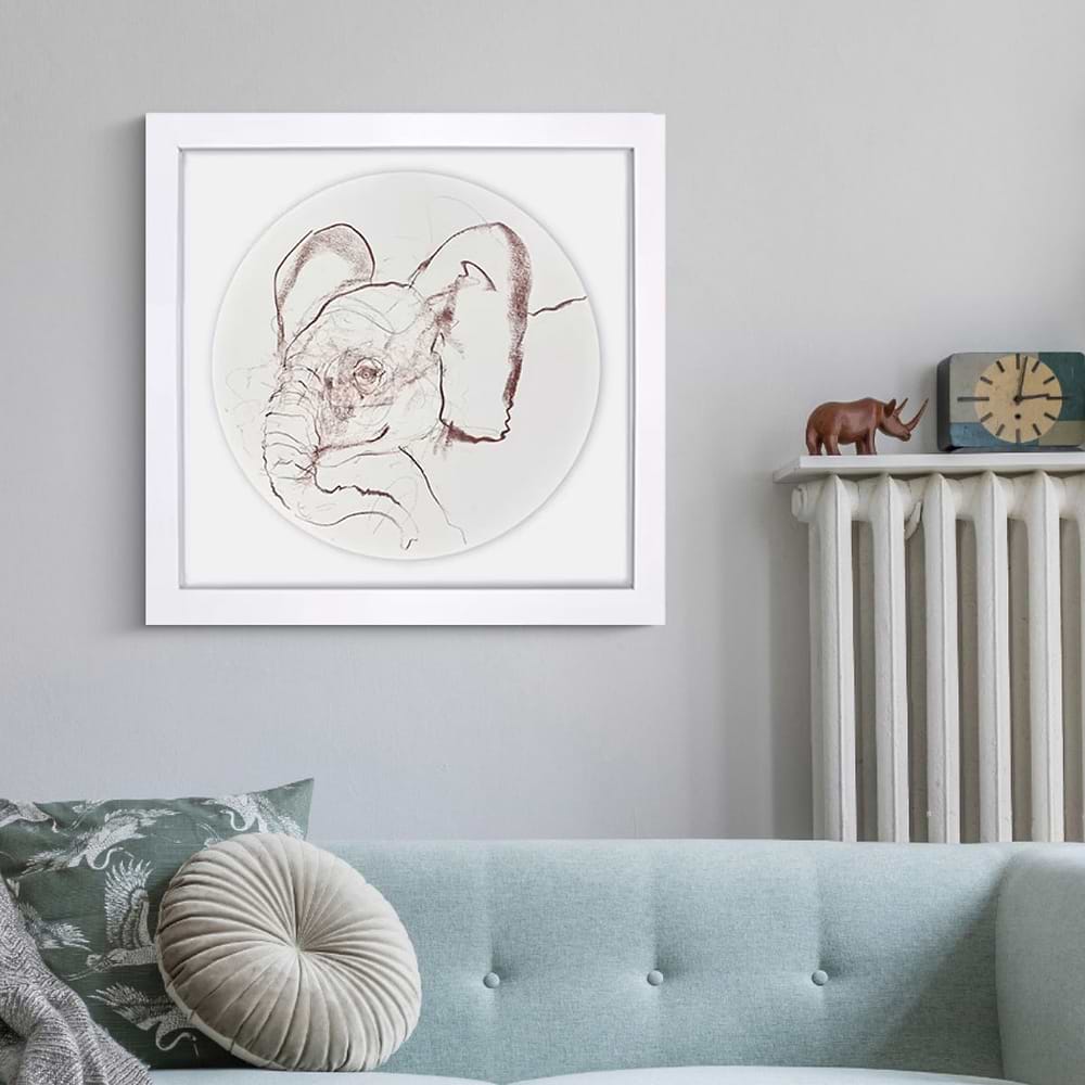 Young Elephant Sketch XVI