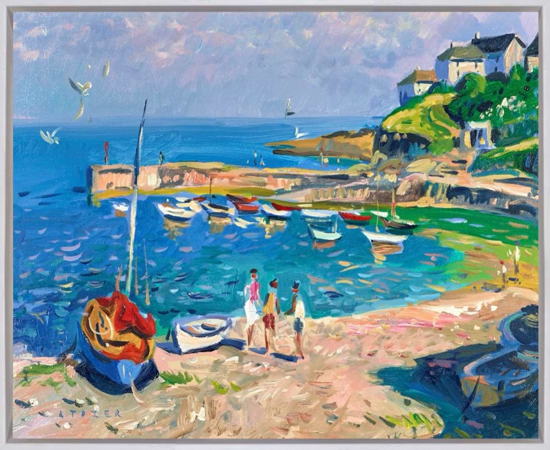 Coastal Days, Portscatho | Andrew Tozer – Clarendon Fine Art