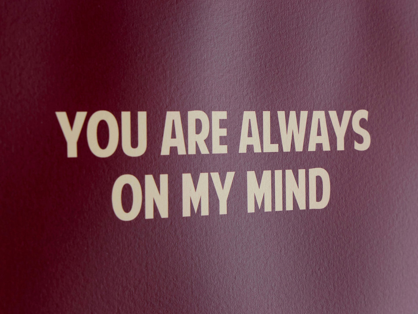 Always On My Mind