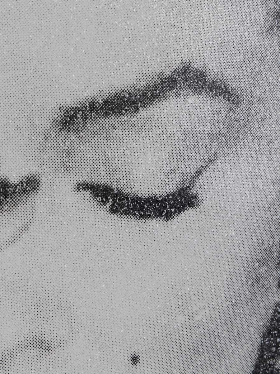 Marilyn Crying (Black & White)