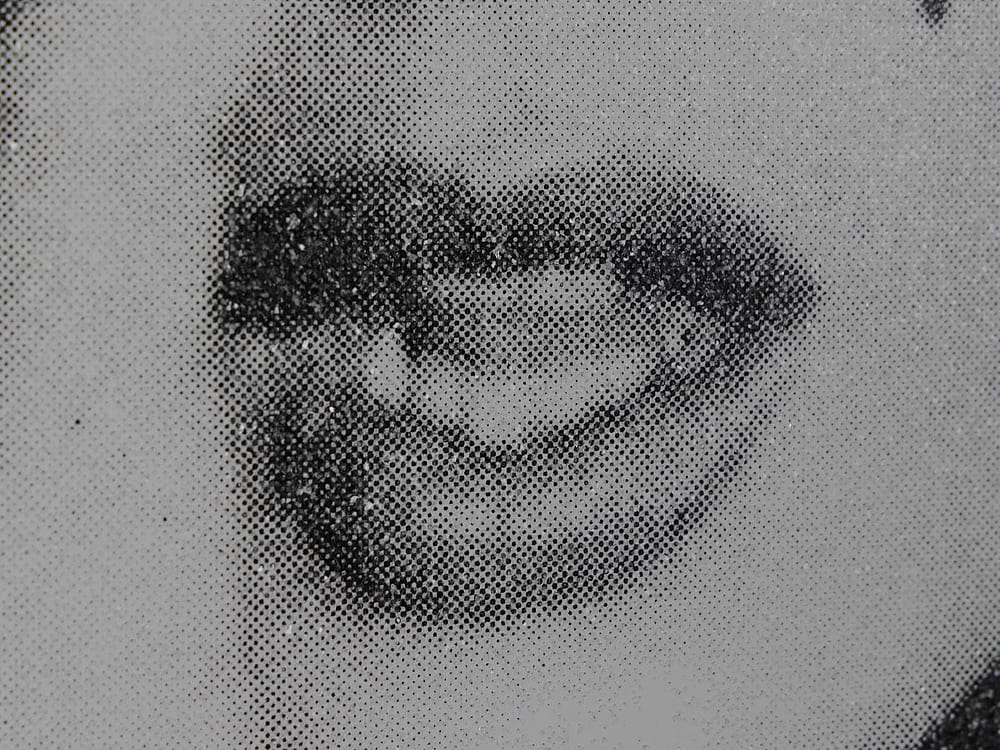Marilyn Crying (Black & White)