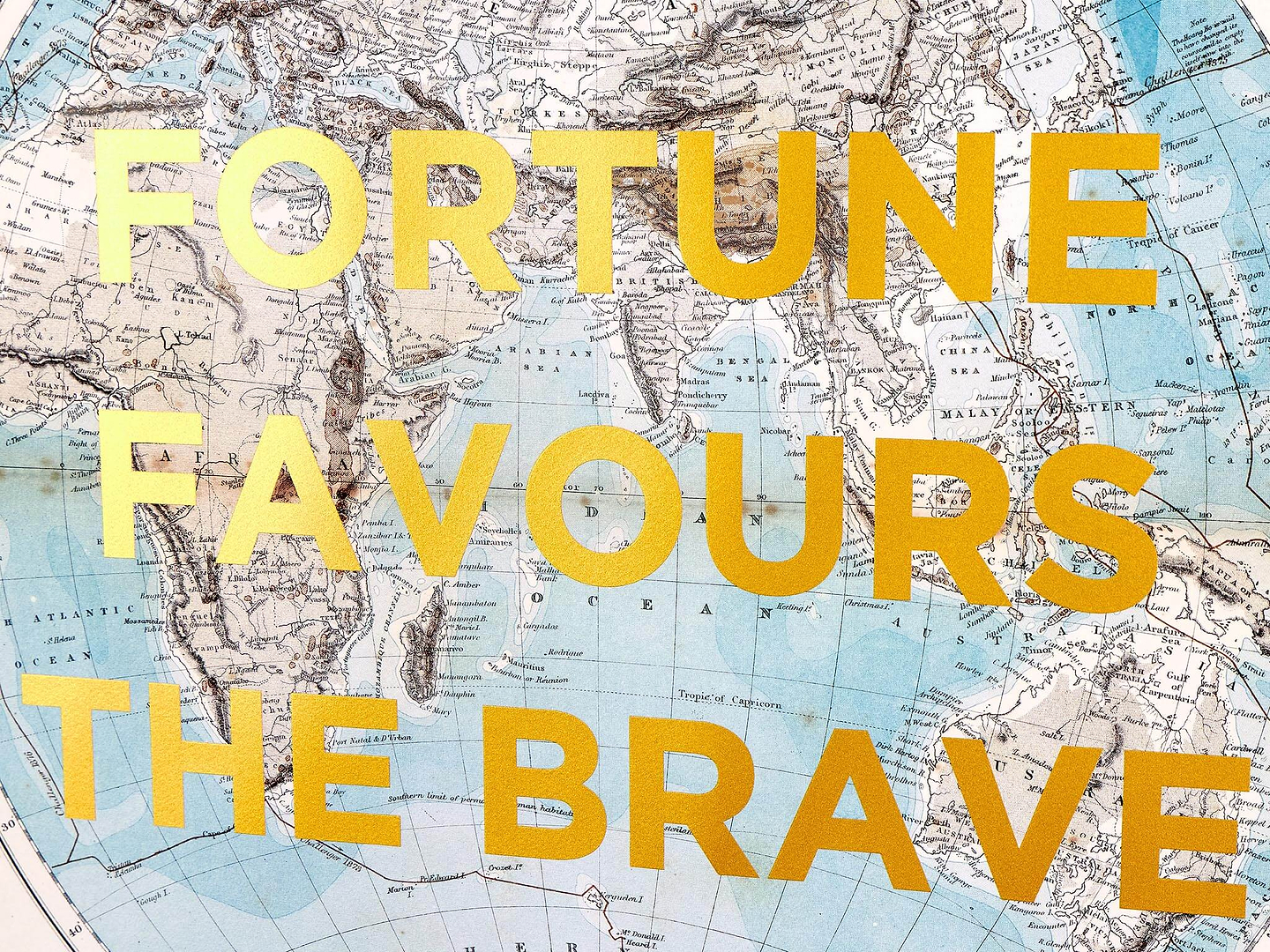 Fortune Favours The Brave