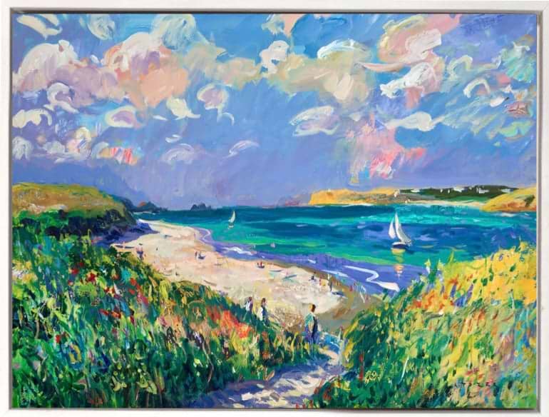 Relaxing At The Beach (Padstow Bay)