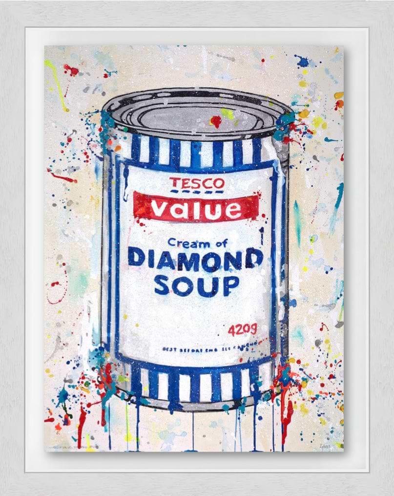 Tesco Value Diamond Soup | Stephen Graham – Clarendon Fine Art