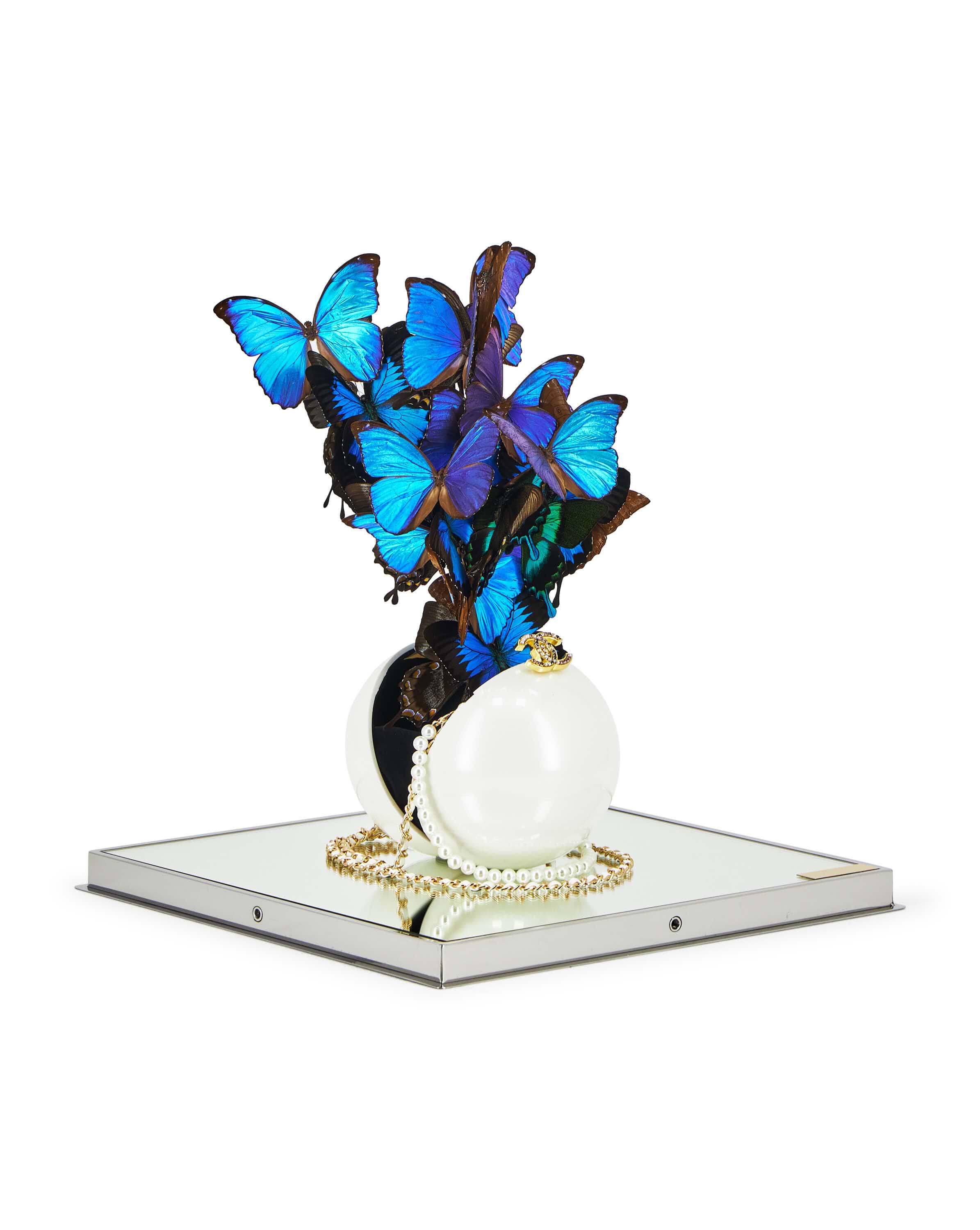 Chanel White Pearl | Roman Feral – Clarendon Fine Art
