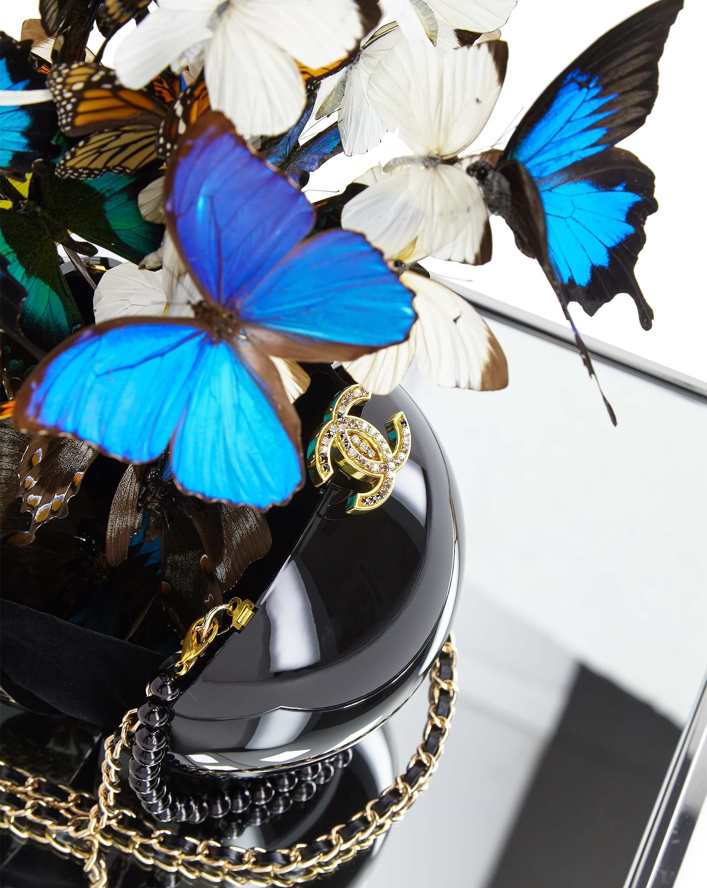 Chanel Black Pearl Colourful