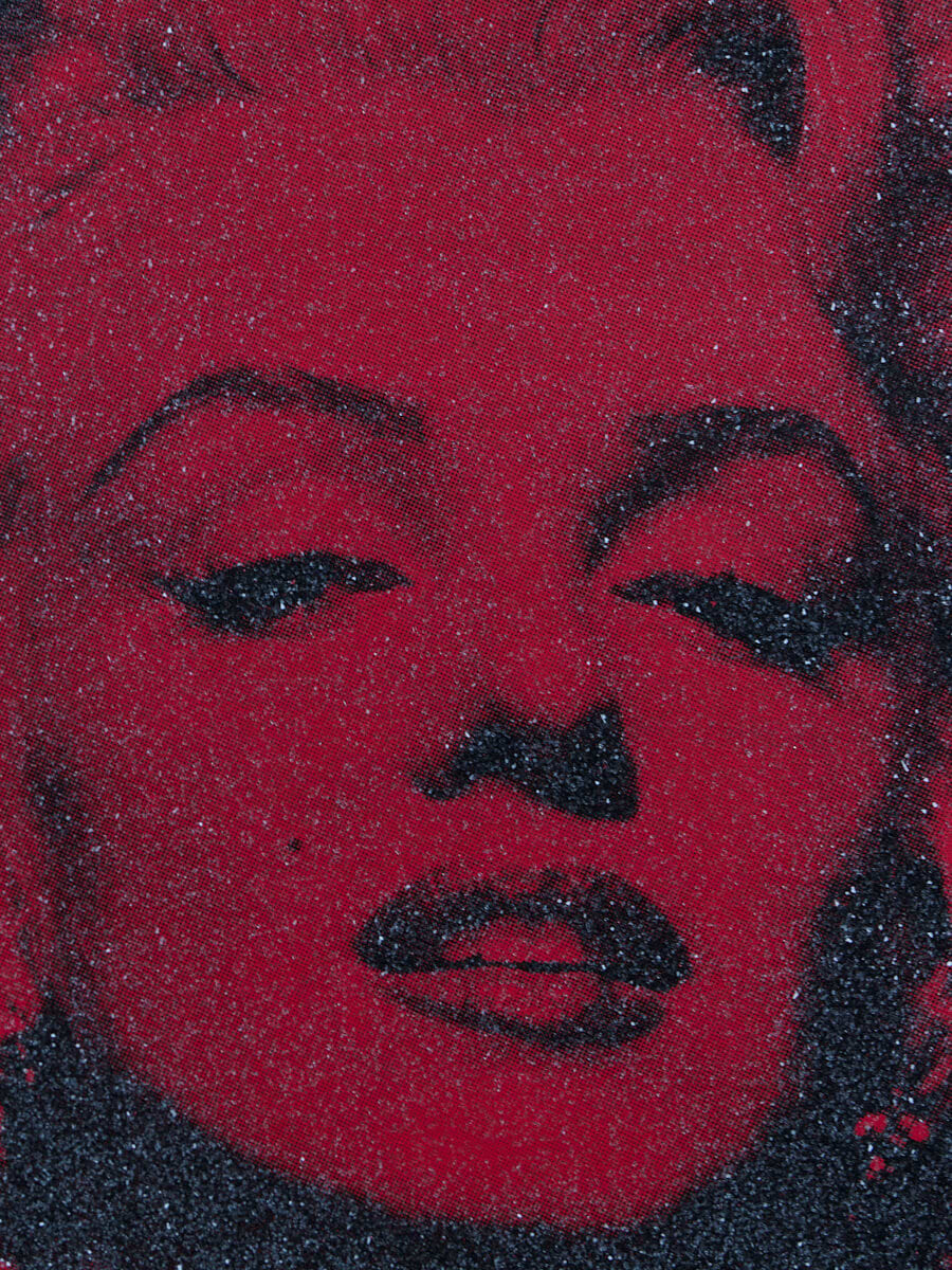 Marilyn Portrait California, 2014 Scarlet Red