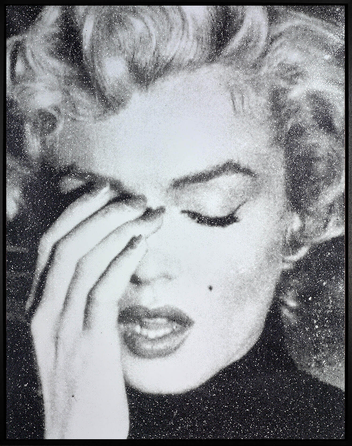 Marilyn Crying Black & White