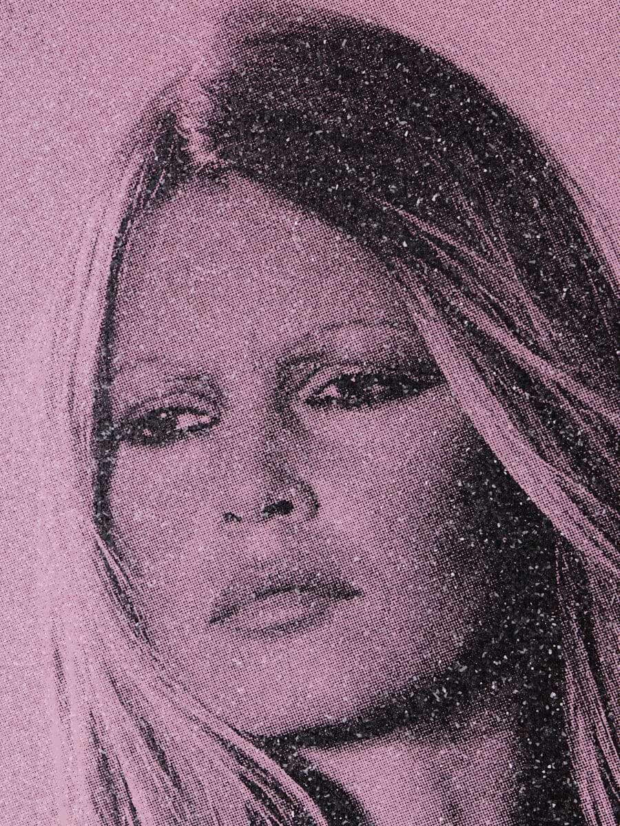 Bardot Cowgirl Diptych, 2023 Wild Pink