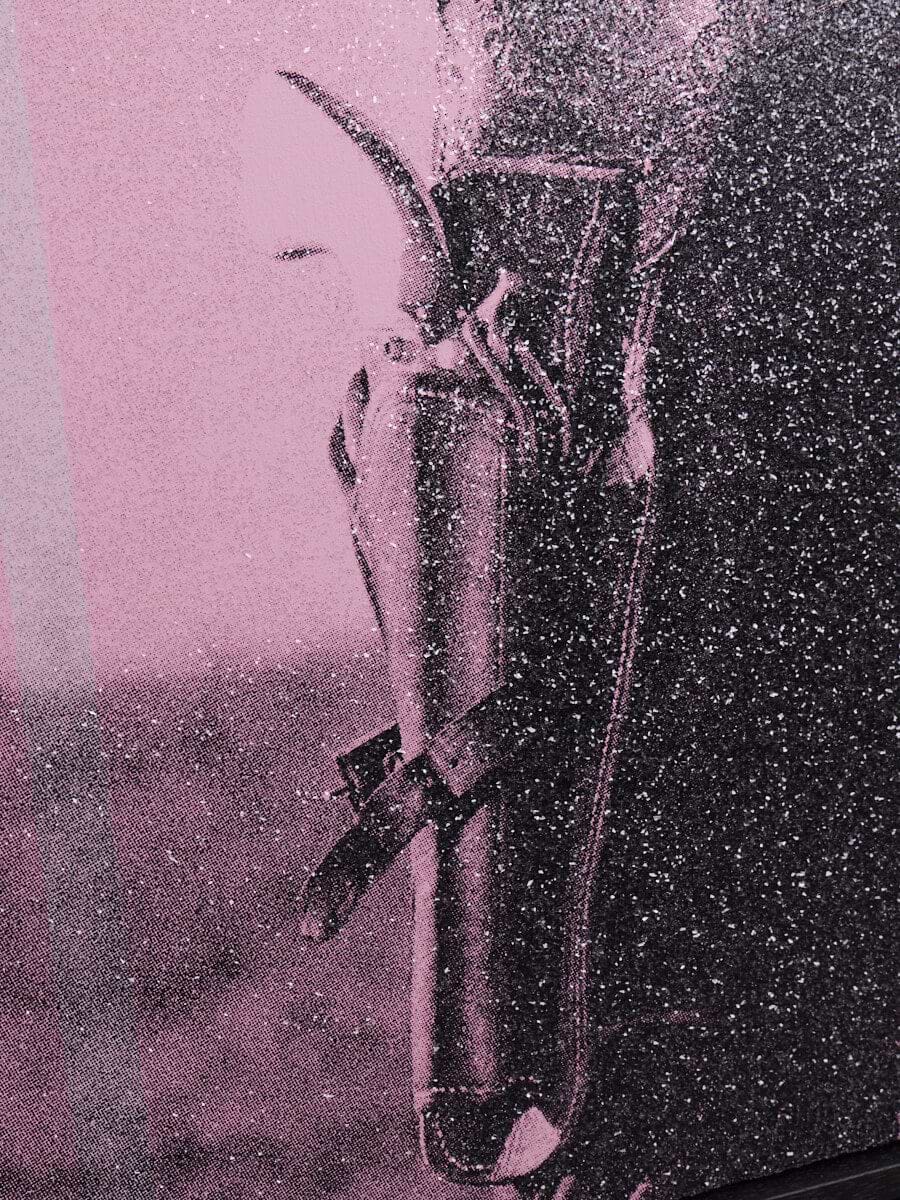 Bardot Cowgirl Diptych, 2023 Wild Pink