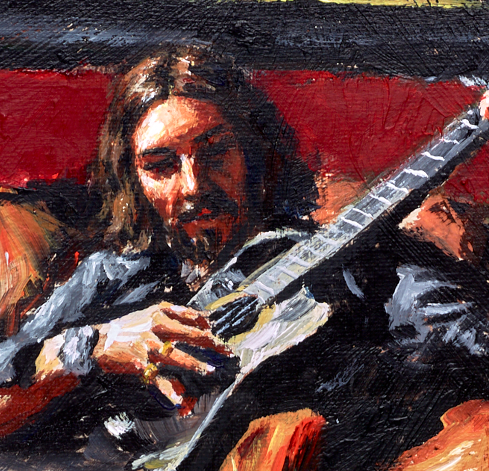 Self Portrait With Guitar