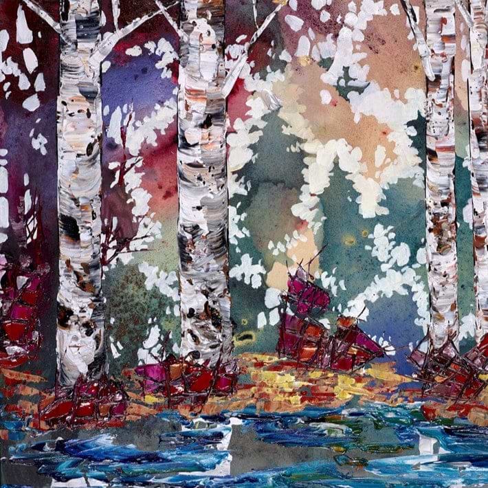 Silver Birch Forest
