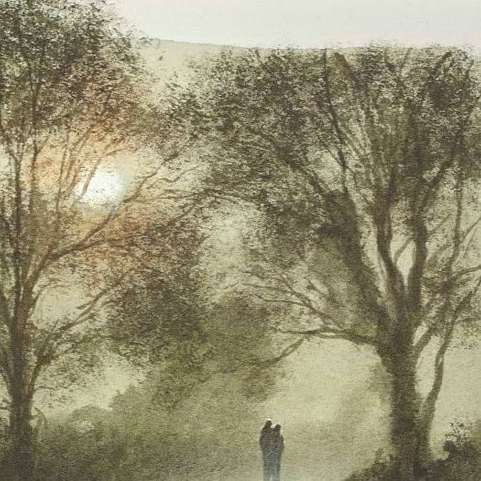 Beneath The Kissing Trees (Study)