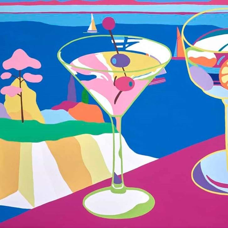 Relaxing With A Drink