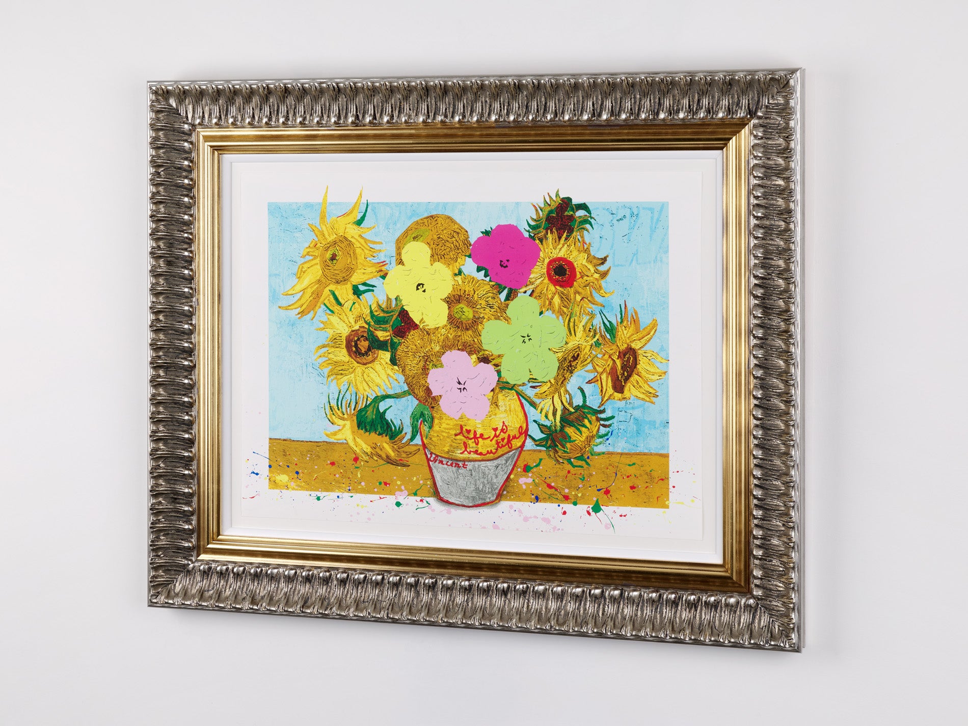 Sunflowers Reimagined | Mr. Brainwash – Clarendon Fine Art