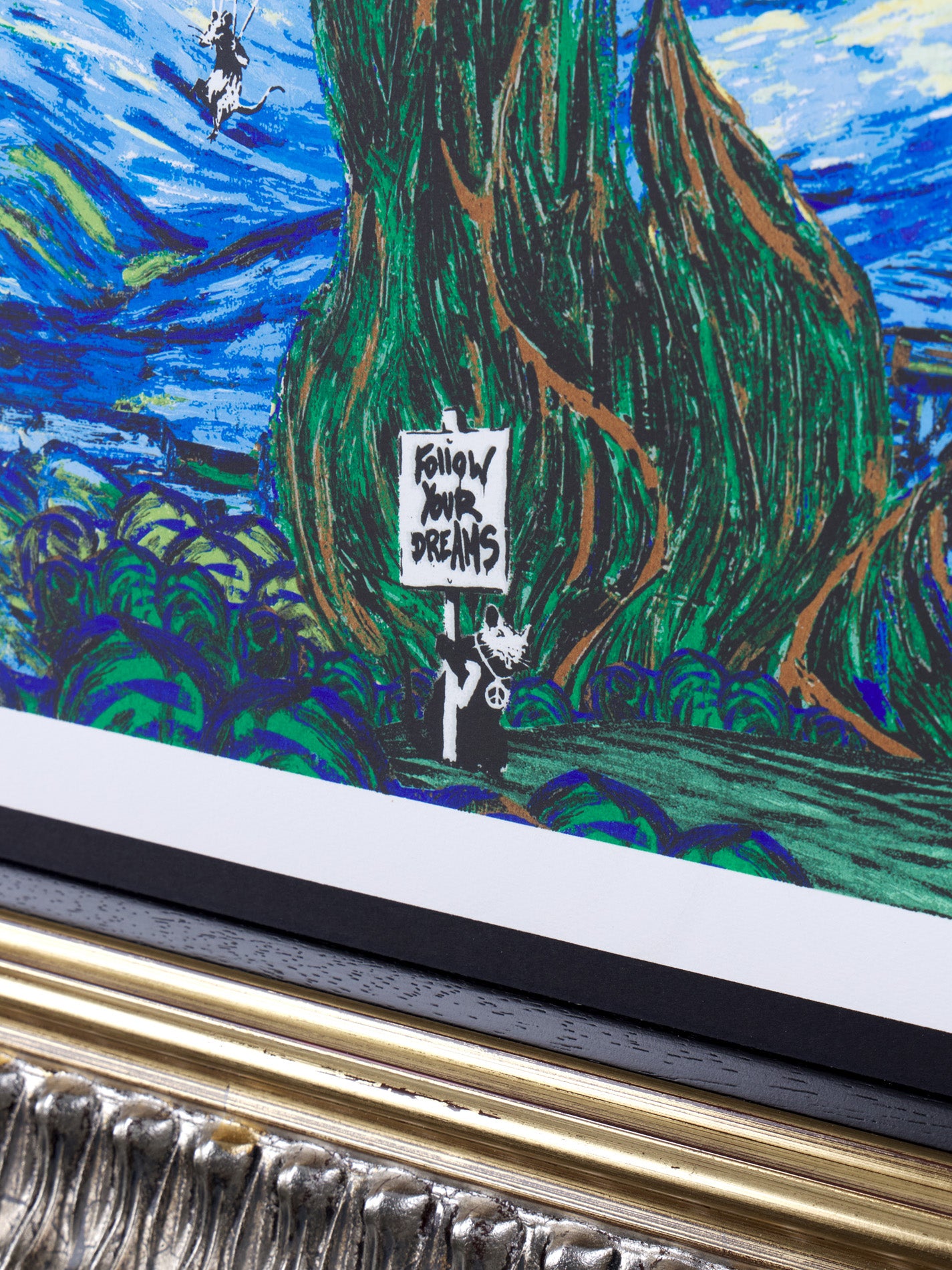 洋楽 DIE HARD BRAIN WASHED 12inch Starry Nights, Hollywood | Mr. Brainwash – Clarendon Fine Art