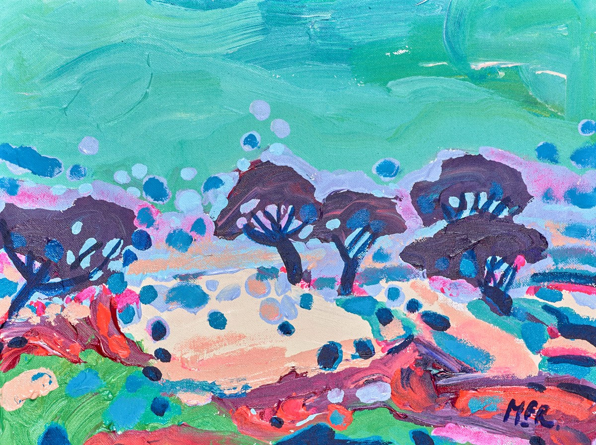 Five Trees Standing