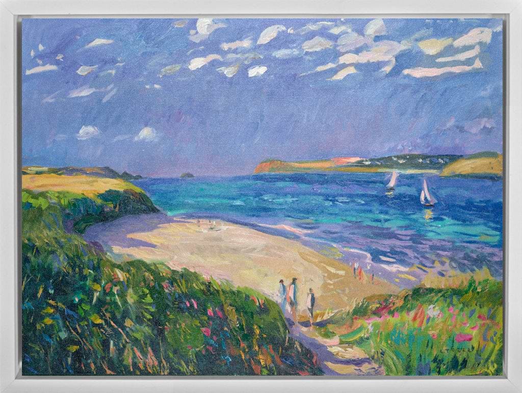 Beautiful Summer Light Across Padstow Bay