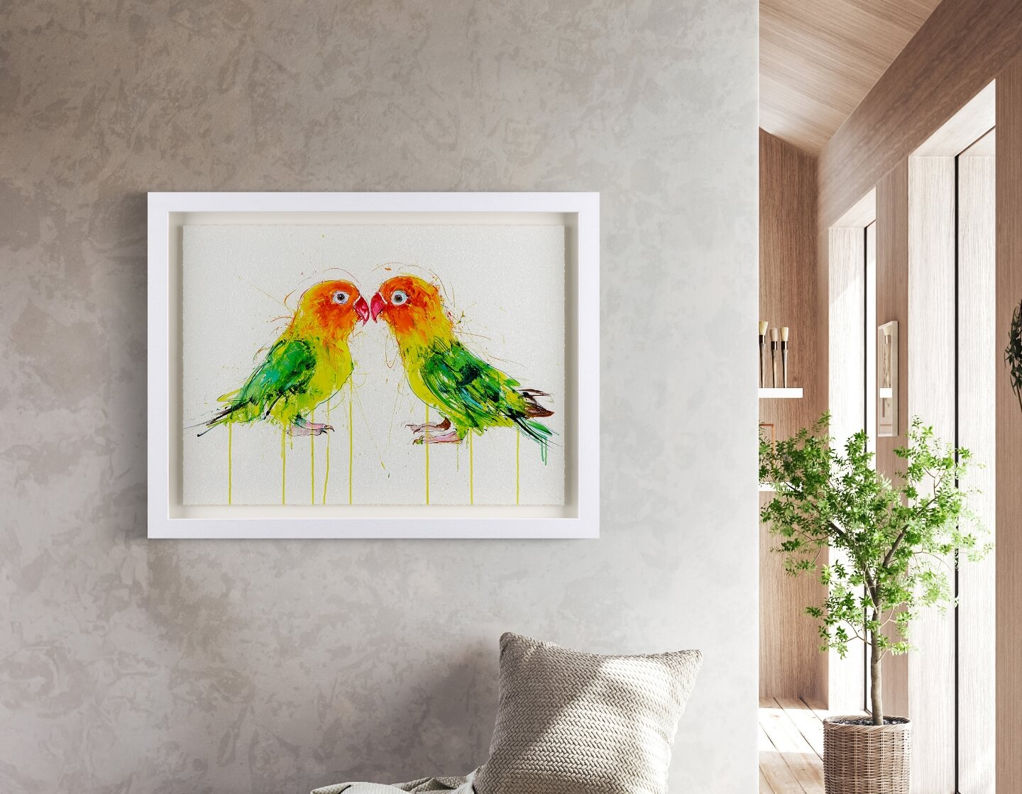 Love Birds | Dave White – Clarendon Fine Art
