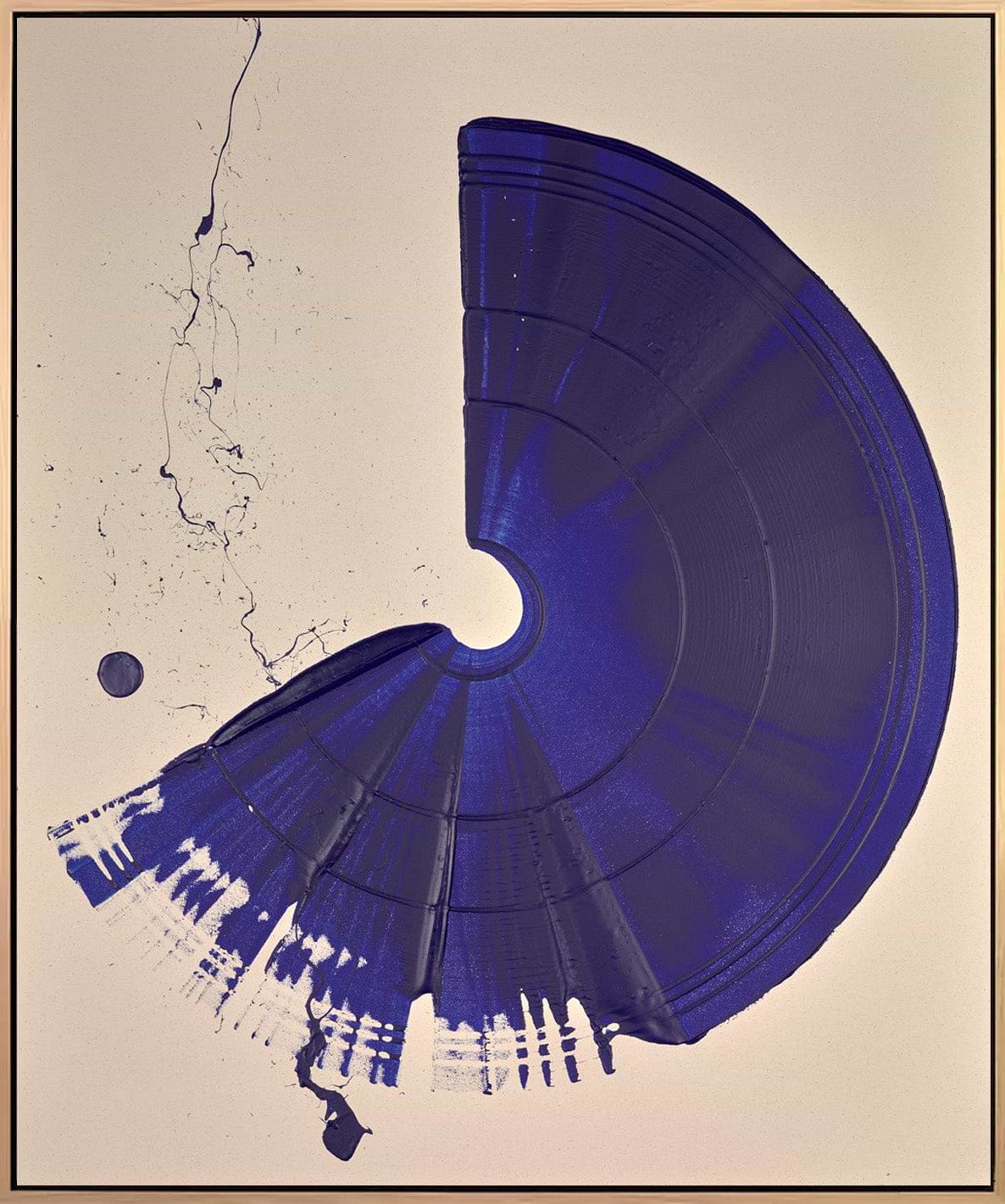 Large Brushstroke (Blue)