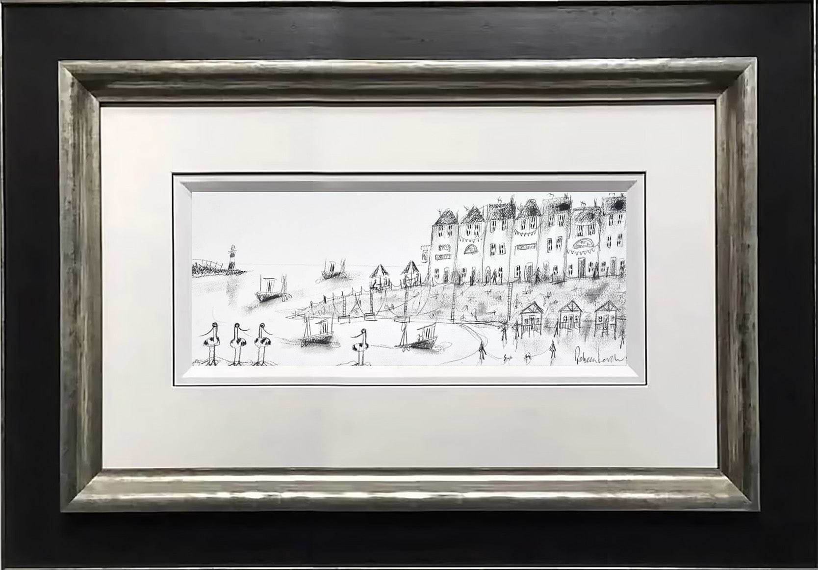 Houses At The Harbour (Sketch)