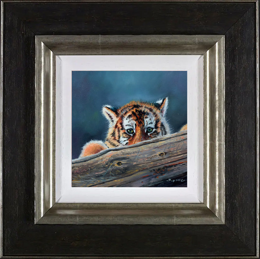 Tiger Cub Peeking
