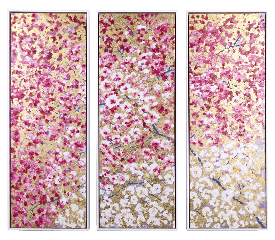 Spring Embrace (Triptych) | Antonio Sannino – Clarendon Fine Art
