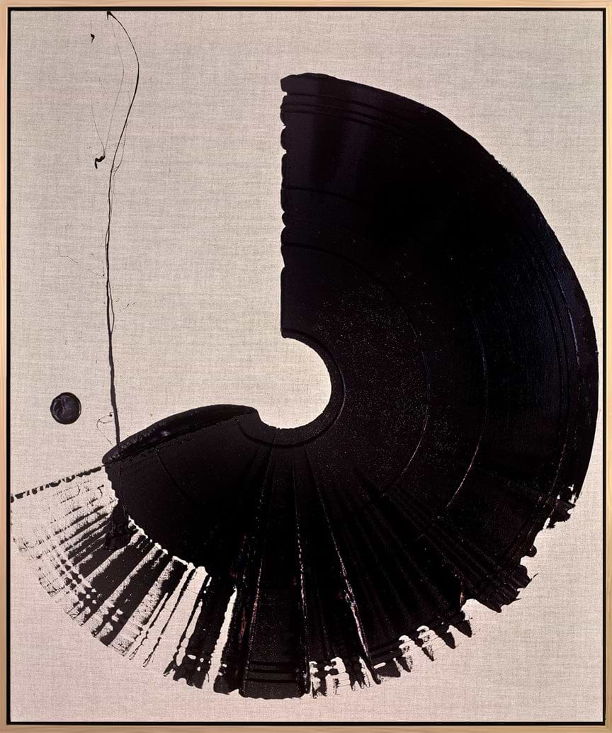 Large Brushstroke (Black)