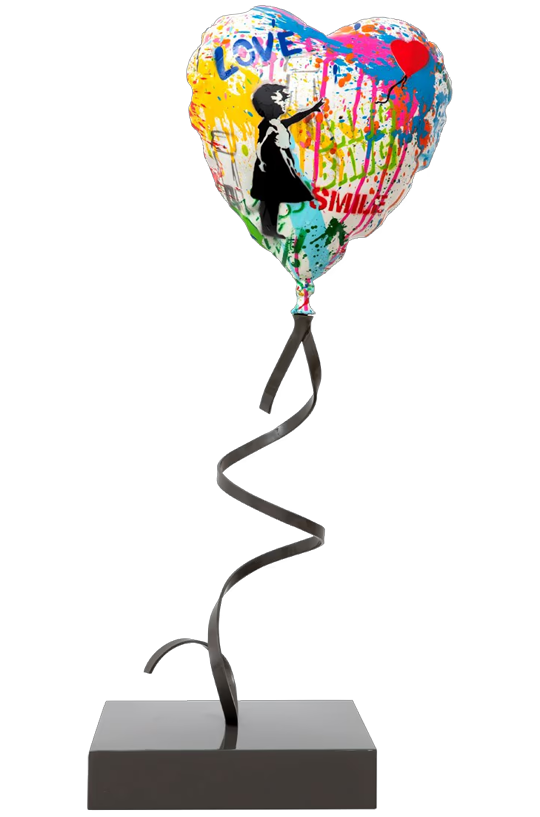 Flying Balloon Heart