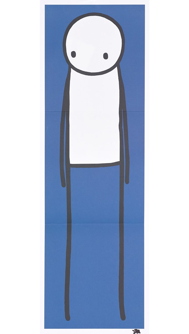 Standing Figure (UK Big Issue Blue)