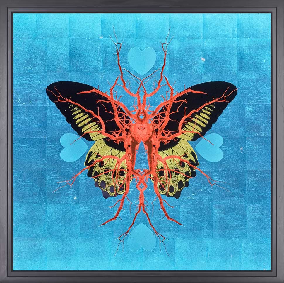 Leaf Butterfly - Sapphire
