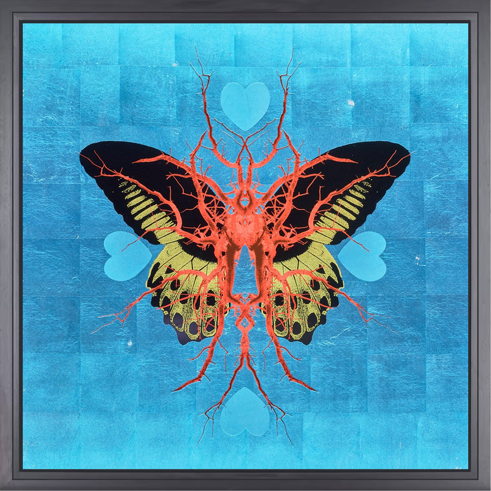 Leaf Butterfly - Sapphire