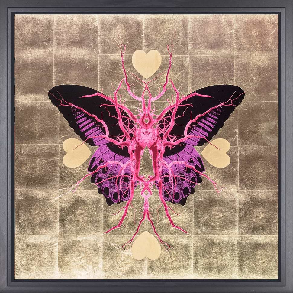 Leaf Butterfly - Gold