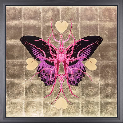 Leaf Butterfly - Gold