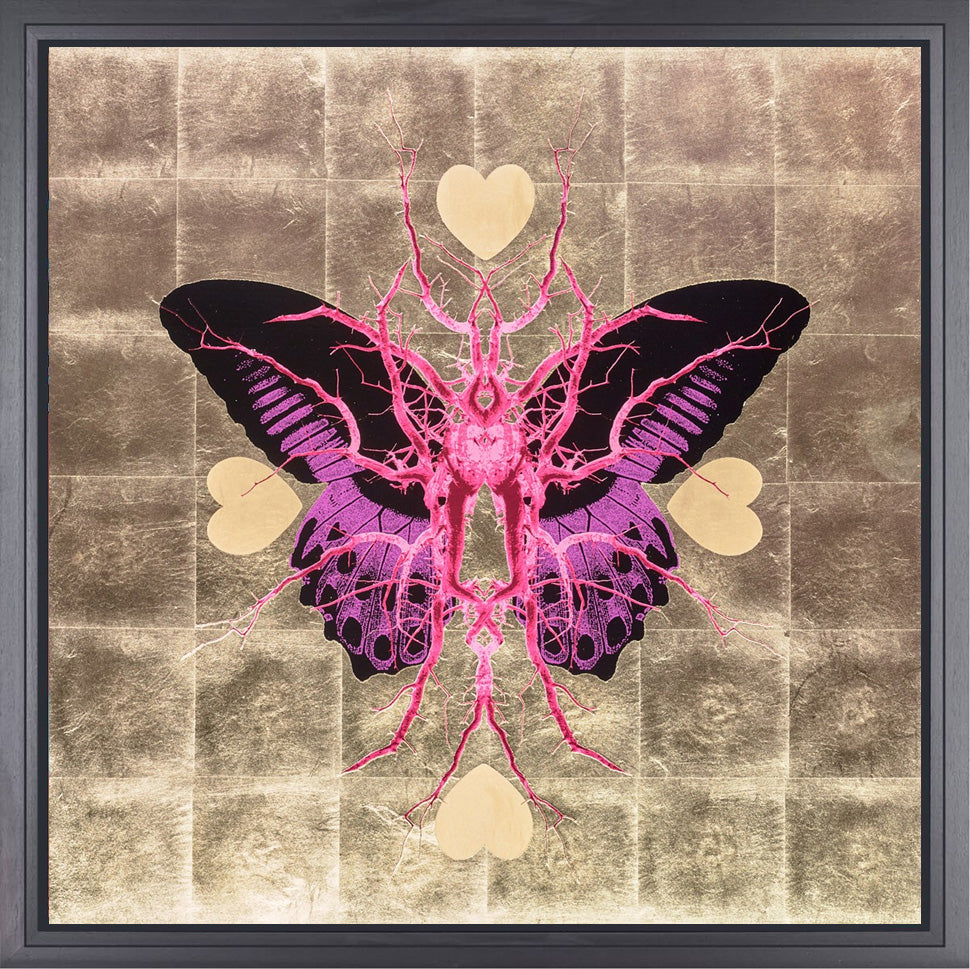Leaf Butterfly - Gold