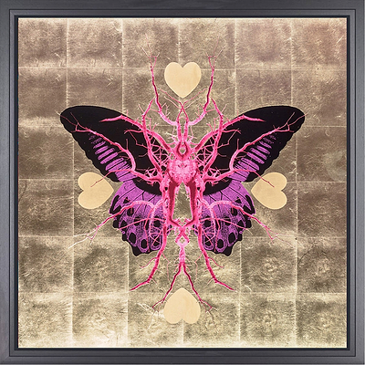 Leaf Butterfly - Gold