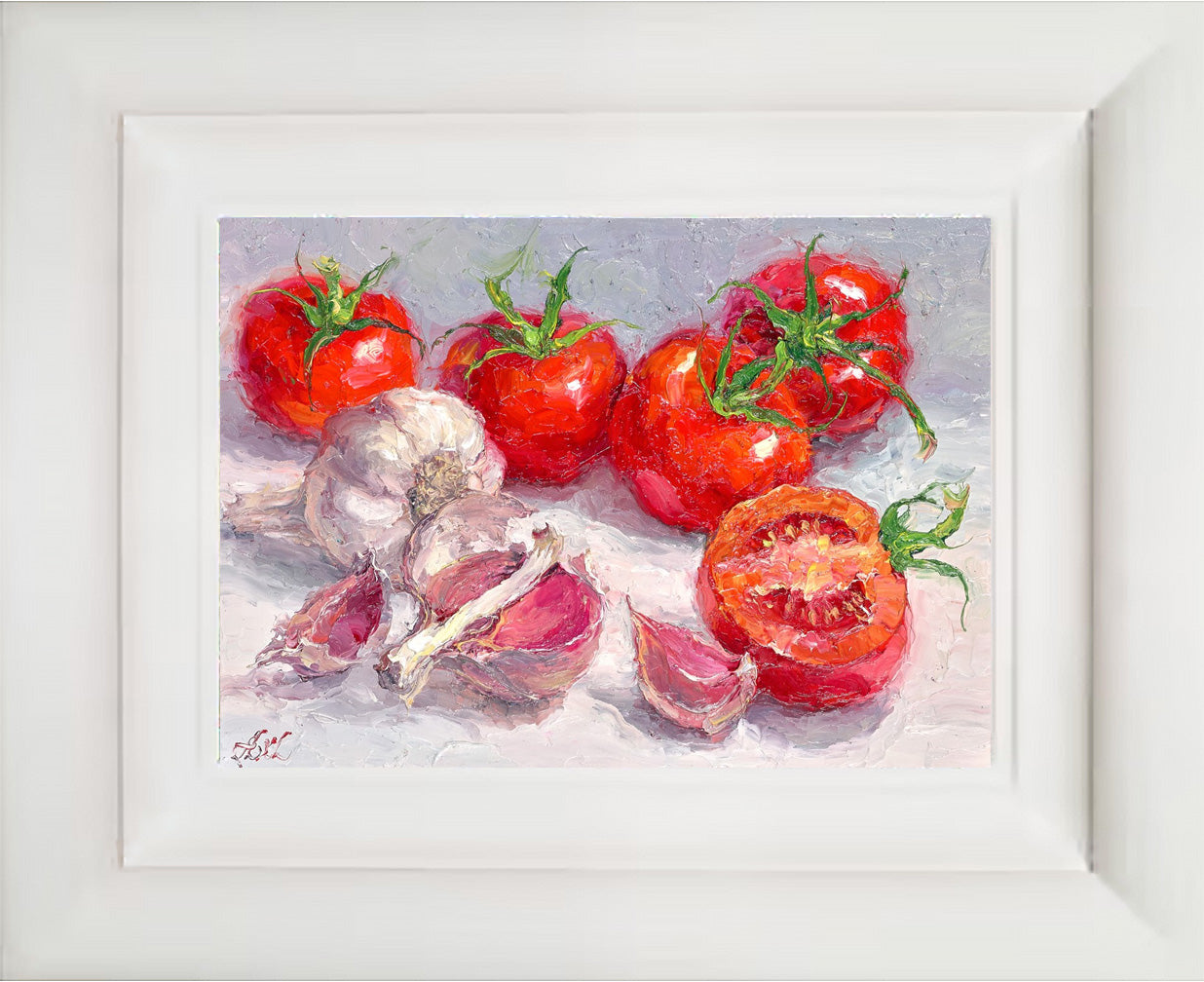 Tomatoes And Garlic IV