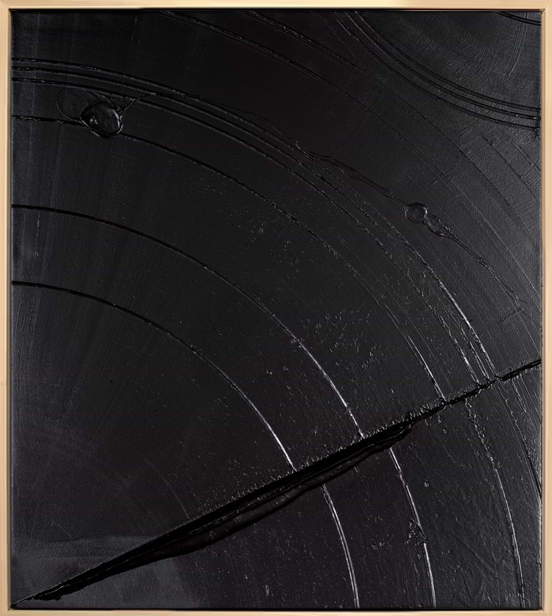 Black Brushstroke