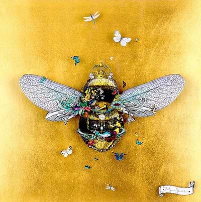 Golden Majestic Bee