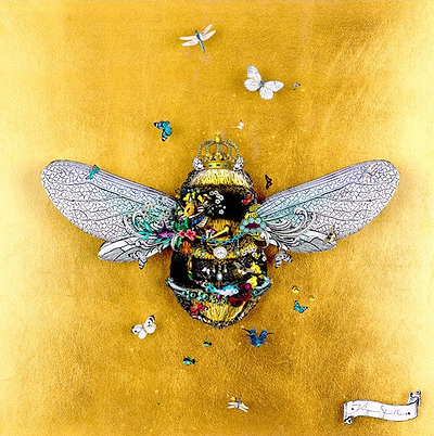 Golden Majestic Bee